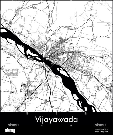 City Map Asia India Vijayawada vector illustration Stock Vector Image & Art - Alamy