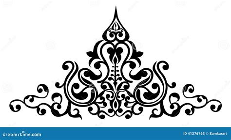 Floral Pattern -Vector stock vector. Illustration of high - 41376763