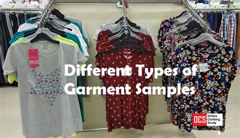 14 Different Types of Garment Samples