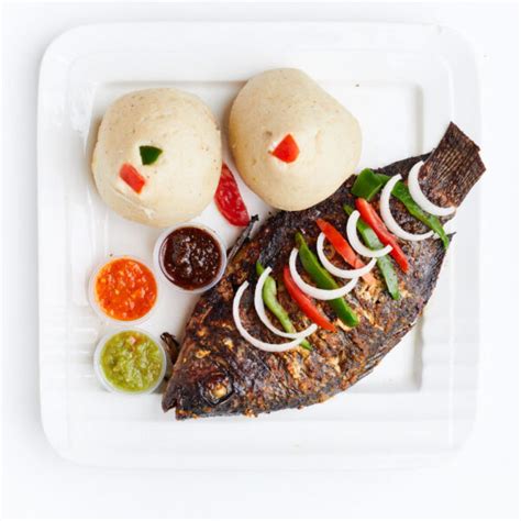 Banku with Tilapia - redyfood