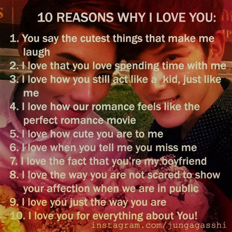 10 Reasons Why I Love You Quotes