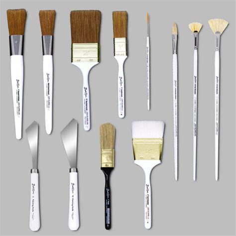 Bob Ross Brushes and Knives Complete Set | Art Party Unlimited