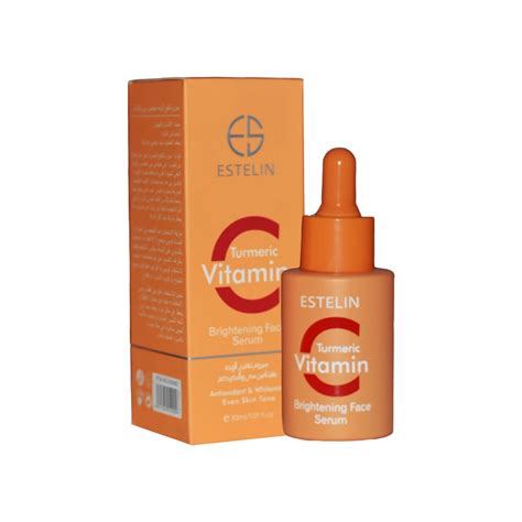 Estelin Vitamin C Turmeric Brightening Face Serum - Girlsbeauty