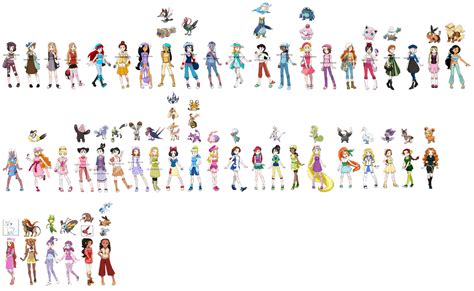 Pokemon Trainers Disney Princesses | GoAnimate V1 Wiki | Fandom