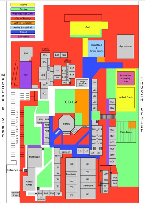 2020 School Map - St Josephs Catholic High School