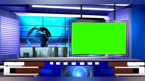 Create authentic effects with News background green screen For your broadcasting needs