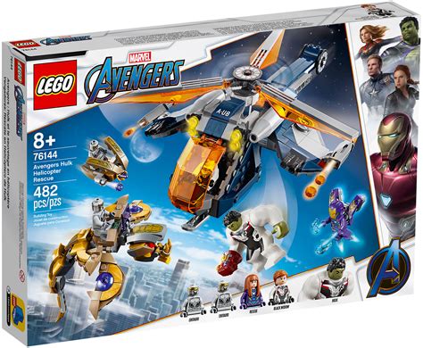 LEGO Marvel 76144 pas cher, L'hélicoptère des Avengers