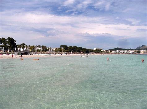 Playa de Alcudia, the most extensive beach in Mallorca