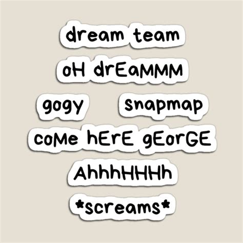 "dream team iconic quotes" Magnet for Sale by letterwithviv | Redbubble