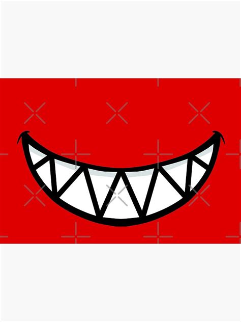 "Grin " Mask for Sale by CherryCloudsArt | Redbubble