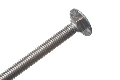 Carriage bolts stainless steel M6 x 80 mm - High Quality | Wovar