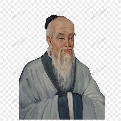 Portrait of laozi founder of taoism png image_picture free download 400381889_lovepik.com