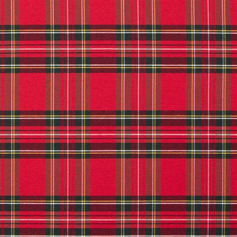 Red Original Scottish Tartan Fabric Tartan Fabric by the - Etsy Norway