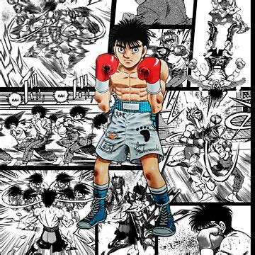 "Hajime No Ippo - Ippo Makunouchi Anime Manga Character Print " Poster for Sale by ...