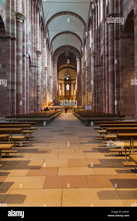 Speyer cathedral interior hi-res stock photography and images - Alamy