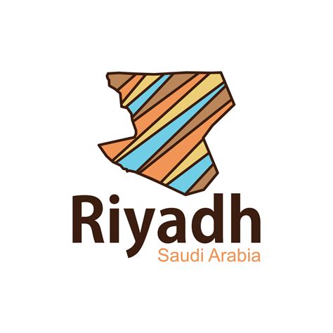 riyadh map. vector map of saudi arabia capital, Riyadh Map of Saudi ...