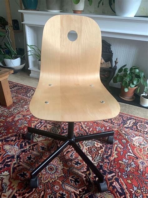 Ikea Office Chair - lightweight wood | in Richmond, London | Gumtree
