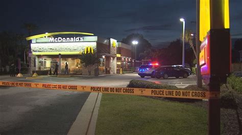 Suspect at-large after McDonald's parking lot shooting death | FOX 13 ...