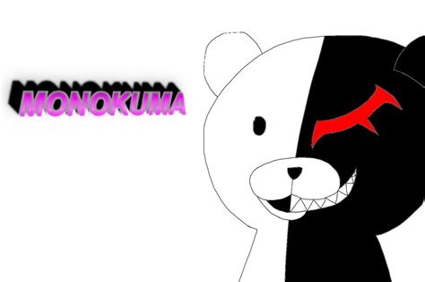 Monokuma (Dangan Ronpa Fan art) by MangoKiwi-lover on DeviantArt