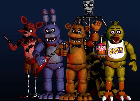 Why is Foxy the only animatronic that got withered, unlike the others? : r/GameTheorists