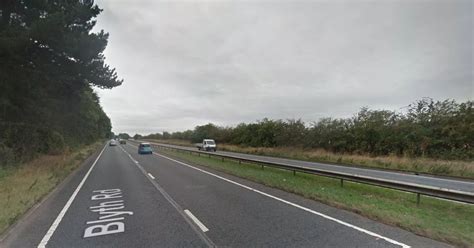 Five miles of delays on A1 after lorry crashes into central reservation ...