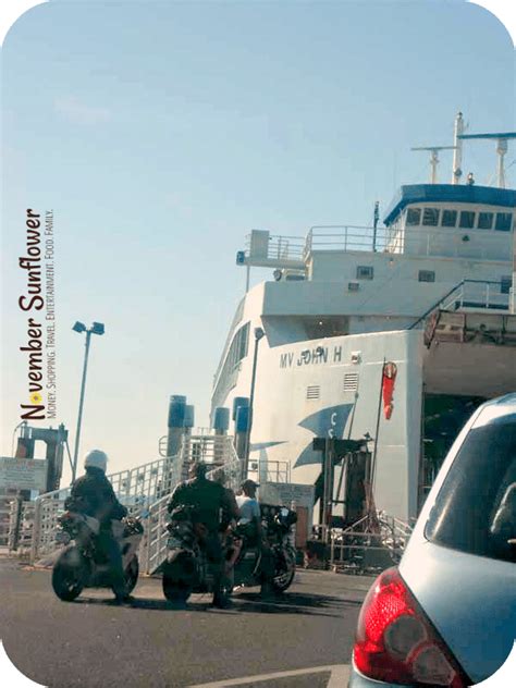 Take the Cross Sound Ferry to Mystic Connecticut | November Sunflower