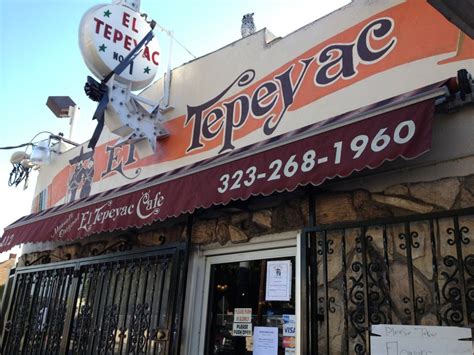 Manuel's Original El Tepeyac Cafe at 812 N Evergreen Ave Los Angeles, CA