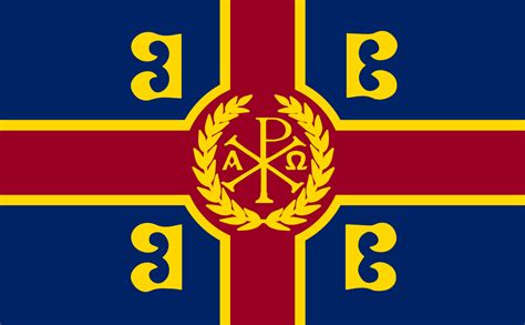 The Flag of Restored Roman Empire : r/vexillology