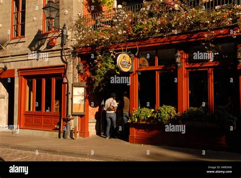 Old Montreal Quebec canada Stock Photo - Alamy