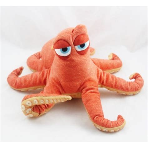 Plush Hank octopus DISNEY Nicotoy The world of Dory orange 30 cm