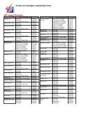 hp inkjet print cartridge compatibility chart hp deskjet