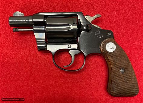 Vintage Colt Cobra .38 Special Snub Nose From 1965 Excellent Condition