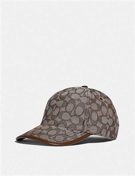 COACH: Signature Jacquard Baseball Cap