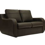 Buoyant Monaro Hide 2 Seater Deluxe Sofa Bed In Black Leather - review, compare prices, buy online