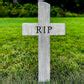 RIP Cross Handmade Custom Halloween Tombstone - Gravestone Halloween D – Custom Haunts