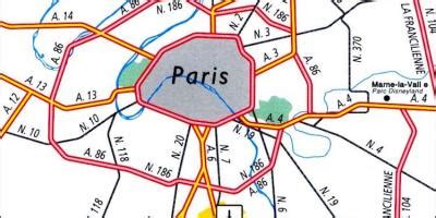 Airports in Paris France map - Paris airport locations map (Île-de-France - France)