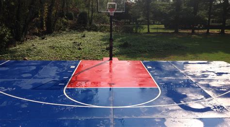 Basketball Court Installation, Basketball Court Painting, Basketball ...