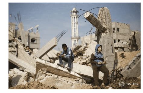 Reuters Living with Ruins of Gaza Photos - Radical Truth Telling