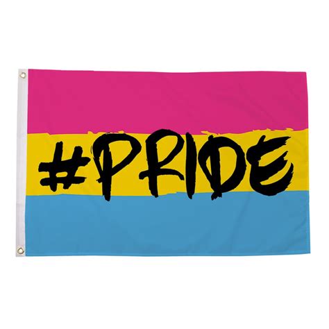 #PRIDE Pansexual (5ft by 3ft) Premium Pride Flag - THE PRIDE SHOP®