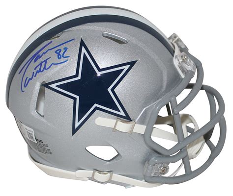 Jason Witten Autographed Dallas Cowboys Football Mini-Helmet - KBK Sports