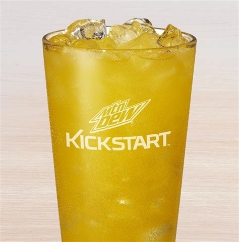 Taco Bell Mountain Dew Kickstart Orange Citrus Nutrition Facts