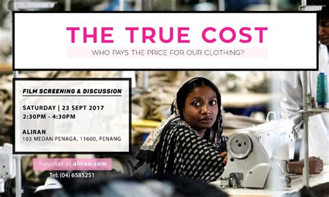 Film screening: The True Cost - Aliran