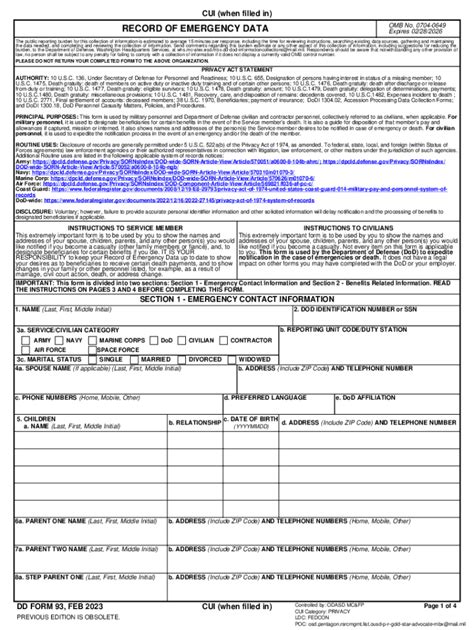 Dd93 Army 2023-2024 Form - Fill Out and Sign Printable PDF Template | airSlate SignNow