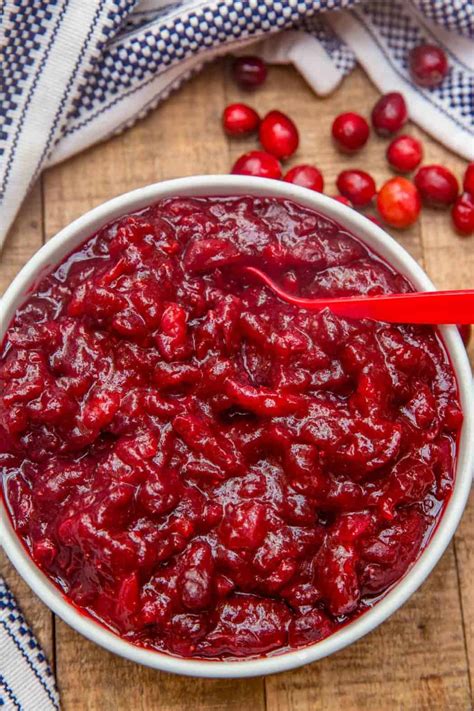 Easy Cranberry Sauce Recipe - Dinner, then Dessert