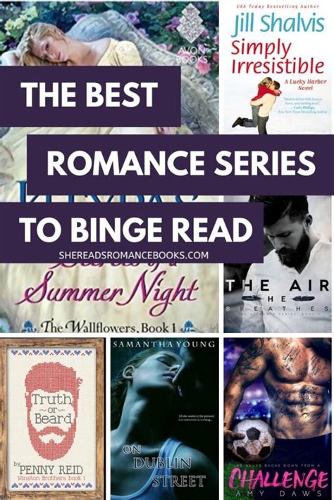 Best Romance Book Series to Binge Read – She Reads Romance Books