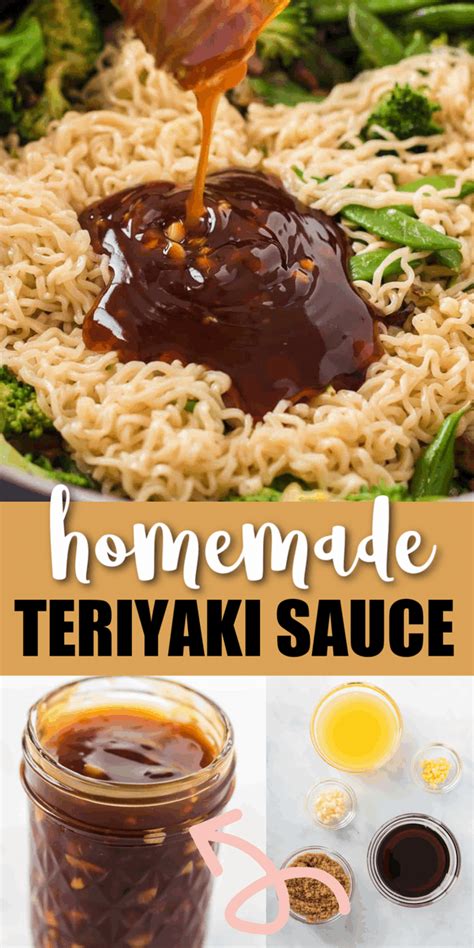 Teriyaki Sauce | Homemade sauce recipes, Sweet sauce, Teriyaki sauce recipe