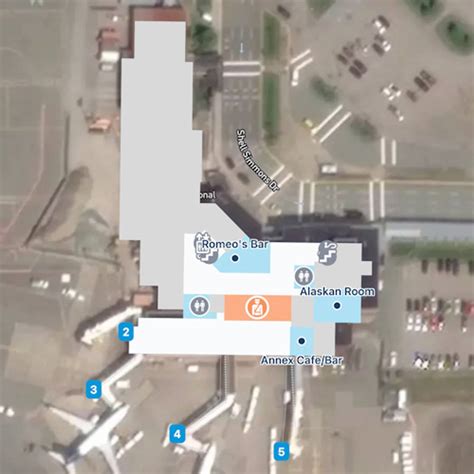 Juneau Airport Map | JNU Terminal Guide