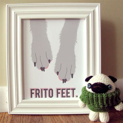 dog lovers! totally hilarious, but true! --- Frito Feet Grey Paws - | Pug love, I love dogs, Pug ...