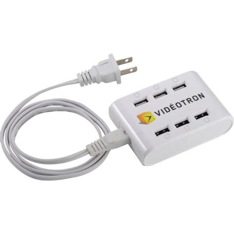 Powertech ETL Certified 6 Port USB Hub | Usb hub, Usb, Custom corporate apparel