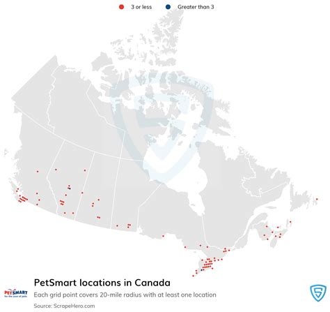 Number of PetSmart locations in Canada in 2024 | ScrapeHero